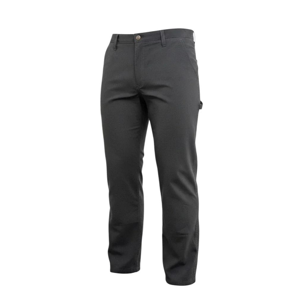 Carhartt Work Pants Dark Grey Force Relaxed Fit Ripstop Utility - 38x30